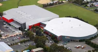 Stadium Southland aerial shot