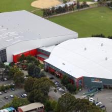 Stadium Southland aerial shot